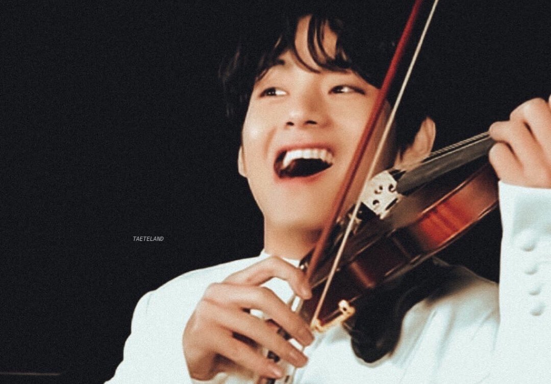 taeteland's tweet photo. summoning kim taehyung playing the violin in this comeback https://t.co/uYap6YhCko