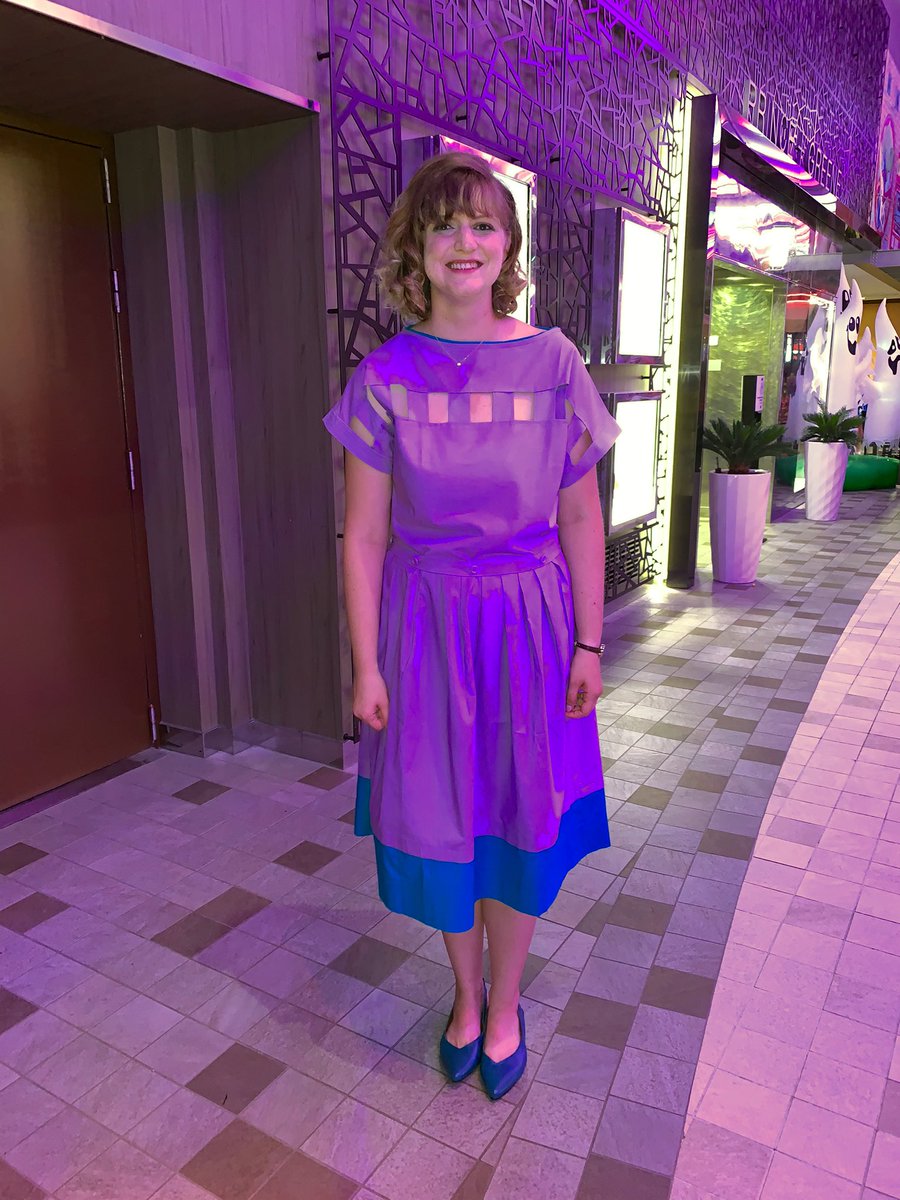 Somehowshifted's tweet photo. @strangerwriters This is a picture from last year but I wore the same costume again because I love Nancy! https://t.co/eqVcREetlL