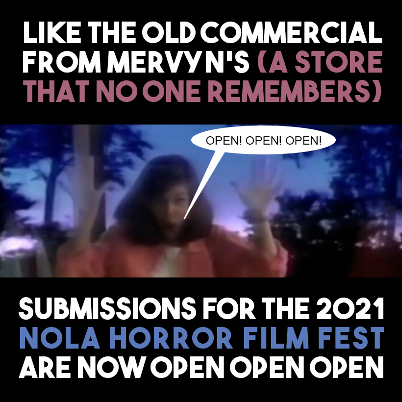 SUBMISSIONS NOW OPEN・Submit to the Fest that <a href="/MovieMakerMag/">MovieMaker</a> has selected as one of the "World's 50 Best Genre Festivals"・One of <a href="/FilmFreeway/">FilmFreeway</a>'s "Top 100 Best Reviewed Festivals"・filmfreeway.com/NOLAHorrorFilm…
#moviemaker #filmfreeway #filmfestival #horrorfilm