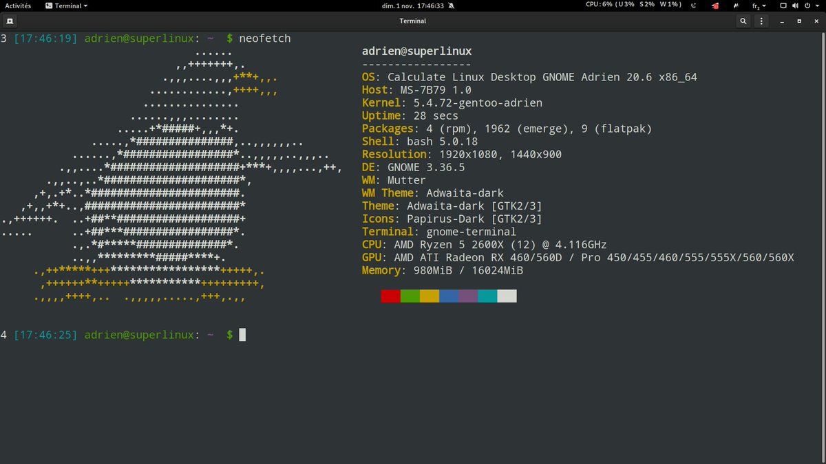 _adriend_'s tweet image. Et voilaaa un beau kernel tout neuf sur la machine !
2 minutes 30 pour mon beau kernel tout custom :)
#Linux #CalculateLinux