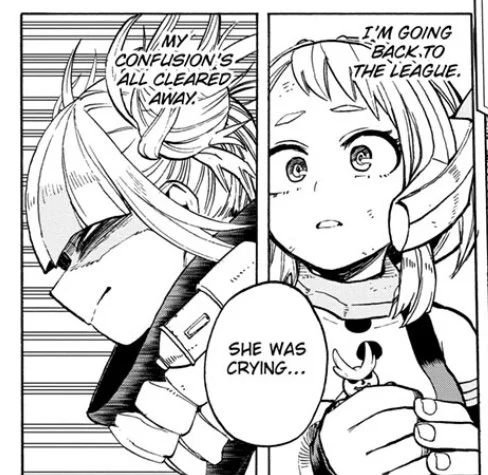 ochaco being empathetic for her gf 
