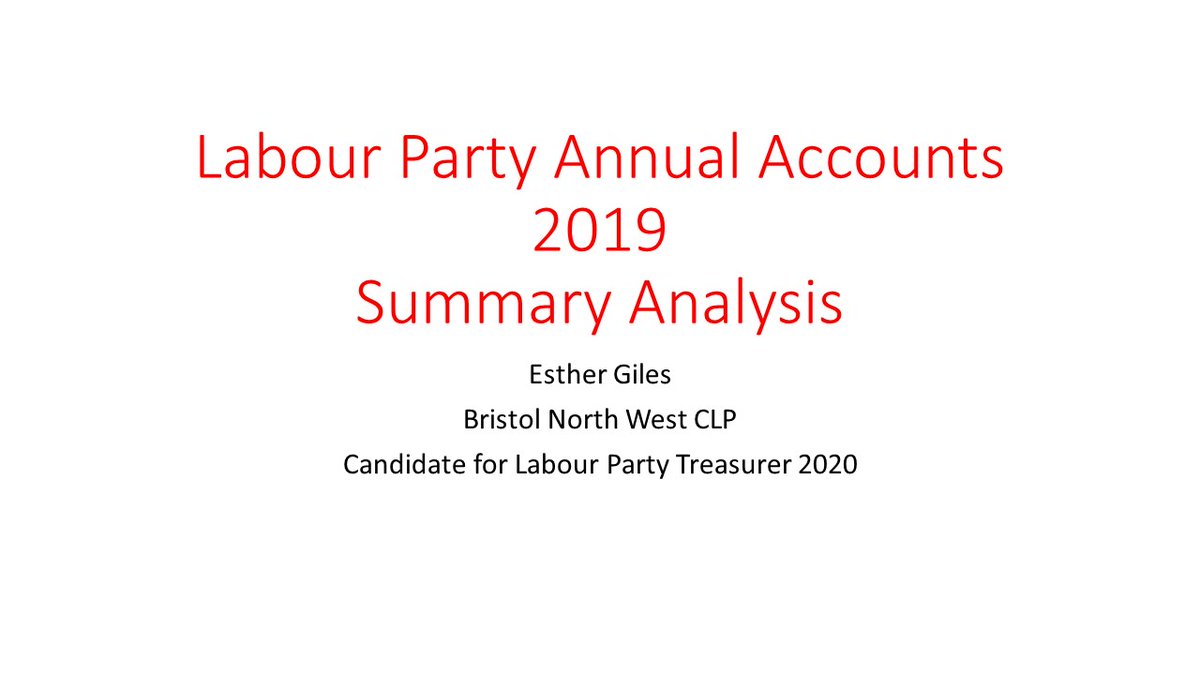 This is a work in progress, because I only picked up the 2019 accounts from the  @ElectoralCommUK website on Thursday. Summary of the 2019 accounts and income and spend from 2015-2019  #YourMoneyYourRules