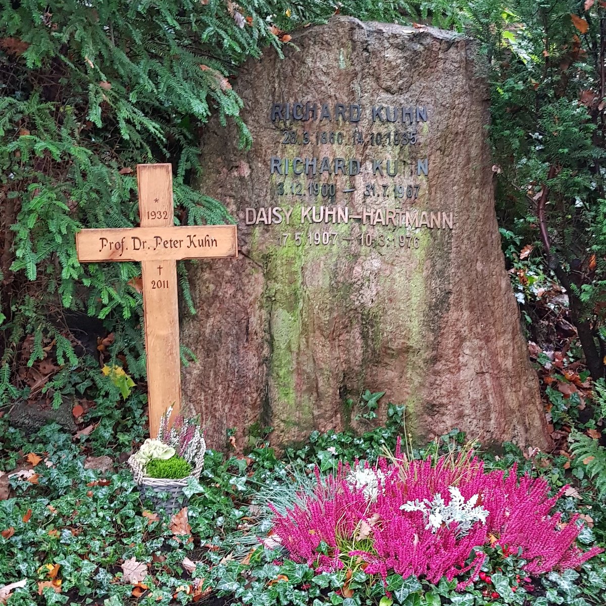 Two more chemists to go before you hit the top on the cemetery. First 1938 nobellist Richard Kuhn. Kuhn refused the Nobel until after the war (Hitler banned accepting), denounced Jewish coworkers and developed the nerve agent Soman during the war.(Wiki:  https://en.wikipedia.org/wiki/Richard_Kuhn)