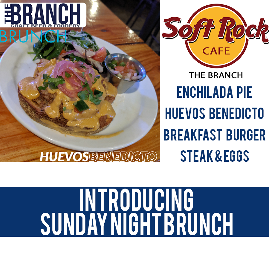 The silky smooth yacht rock atmosphere you want. The Frozen Rumchata you crave. And the delishes food you need. It's Sunday Night Brunch at The Branch!

Starts at 5pm
(Full menu still available)

#thebranch #eatlocal #drinklocal #supportlocal #springbranch #longpoint #onpoint