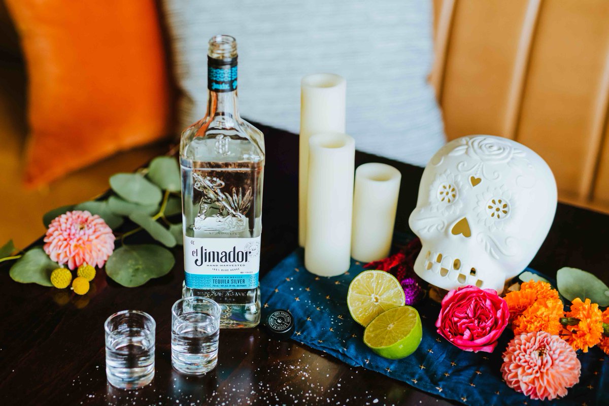 Raise your spirit this Día de los Muertos with 100% Good Vibes and 100% Agave el Jimador Tequila.