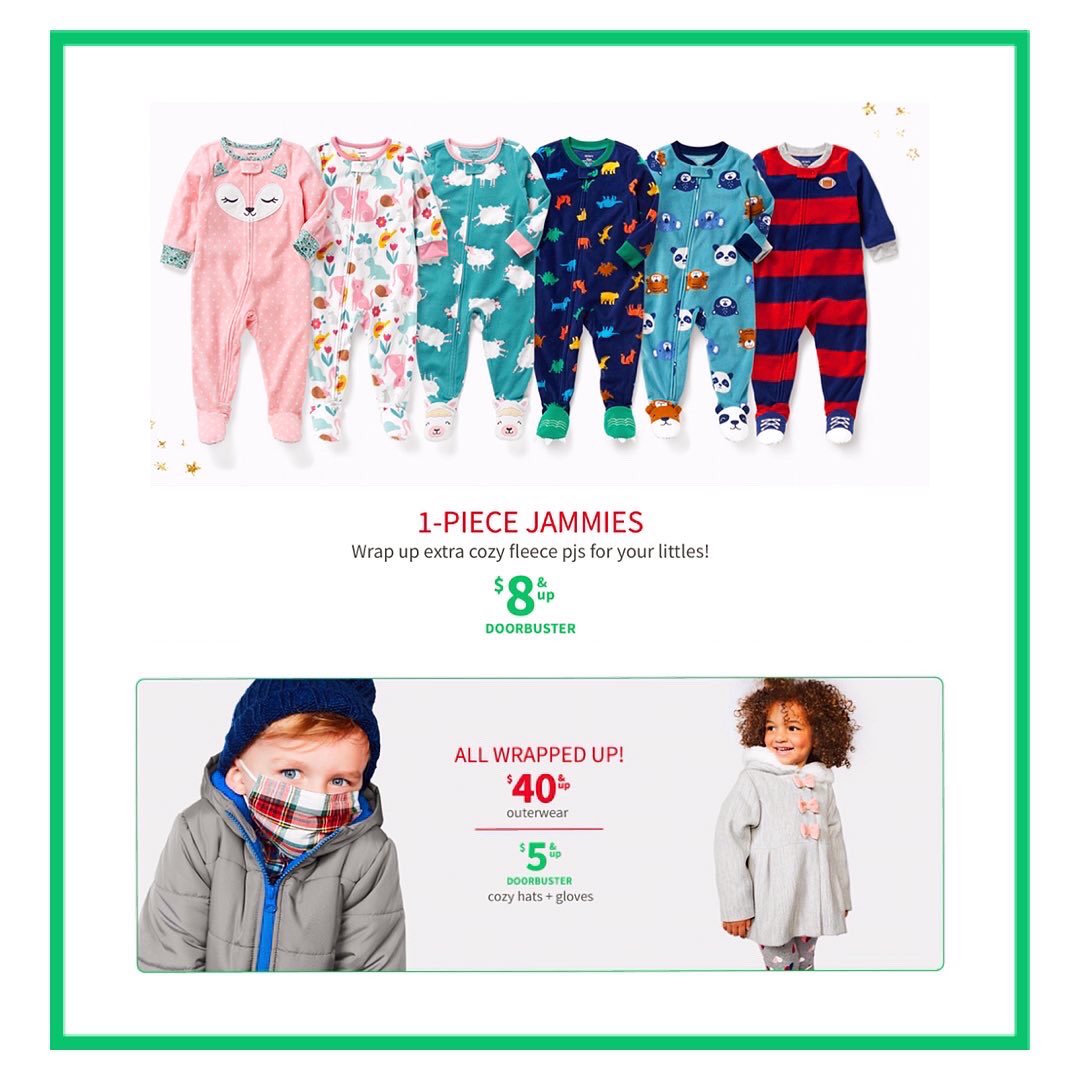 OutletGburg's tweet photo. Carter’s keeps your little ones extra cozy 💙
#gettysburgoutlets #gettysburg #carters #cartersbaby #baby #toddler #kids #babyfashion #kidsfashion #outlet #outletshopping #shopping #sale #giftideas #babygift https://t.co/1DkSzGExRm