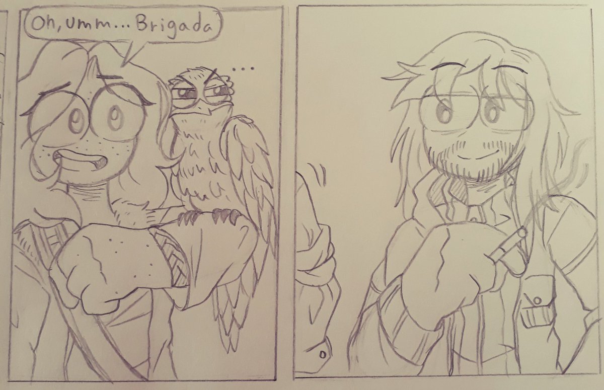 PreduToons209's tweet photo. [TIRINHA de #OrdemParanormal #Desconjuracao💀]

[Não é periquito🐦]

Ajudinha no RT🔁+💙, eu imaginei o Orpheu muito indignado nessa conversa https://t.co/6gdfeANU9r