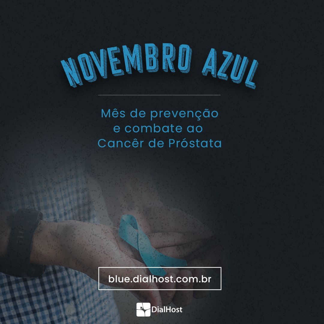 DialHost's tweet image. Em novembro o papo é azul, por isso a DialHost apoia a campanha #NovembroAzul.

#NovembroAzul #DialHost  #azultitude