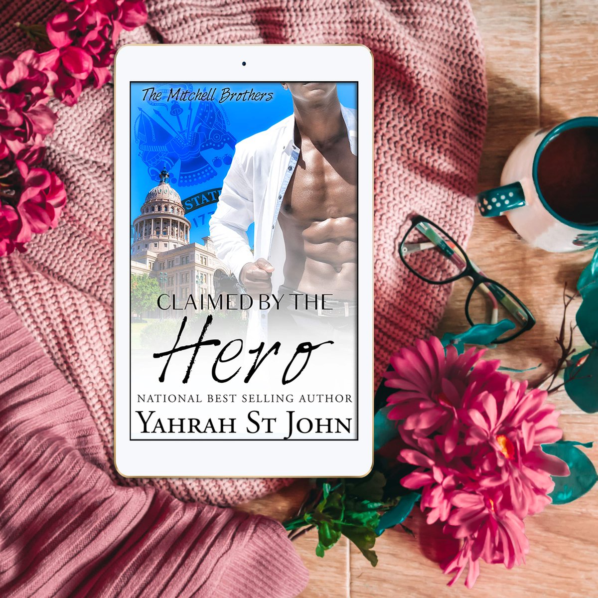 yahrahstjohn's tweet photo. Adding a little sizzle to the upcoming holiday season by announcing my latest novel, Claimed By The Hero, is now available for purchase on Amazon, link is in the bio.

Let me know what you think of the new book and be sure to leave an Amazon Review with your thoughts! https://t.co/rFndB3Z7WU