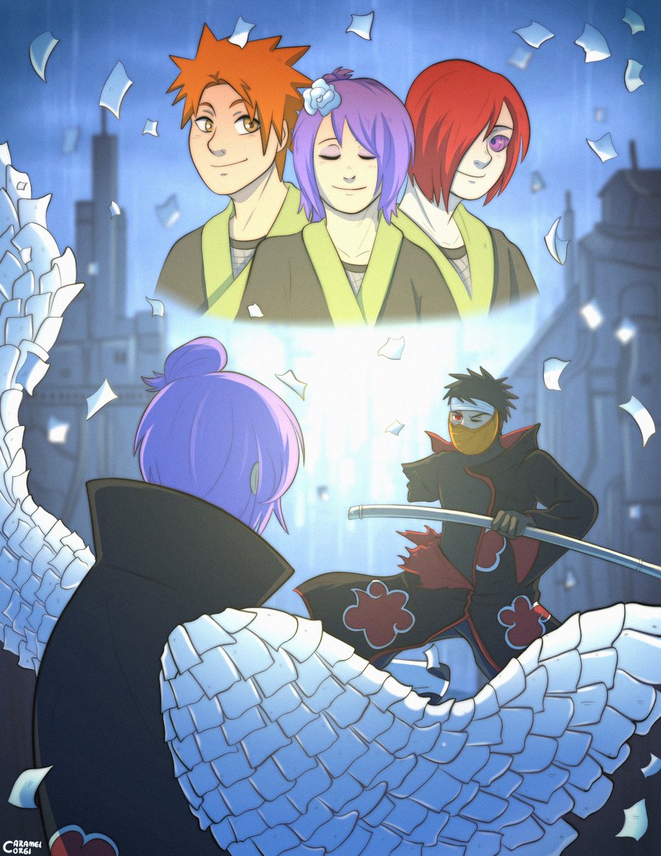 CaramelCorgi's tweet image. #Obitober2020
Konan vs. Obito

#Naruto #NarutoFanart