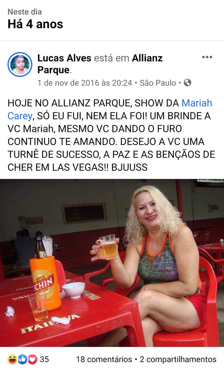 Luckazz's tweet photo. 4 anos da Sweet Sweet Fantasy Tour no Brasil. NEVER FORGET
#BrazilImDevastated Mariah Carey version.

Depois disso fiquei DOIS ANOS recebendo revista Rolling Stone em casa ainda. Todo mês quando a revista chegava, me lembrava do show que nunca existiu. https://t.co/SZ2Hy2Qsag