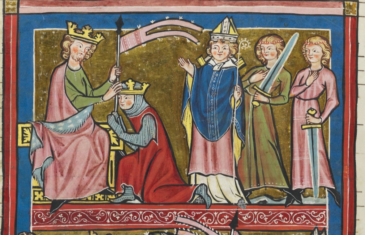 THREAD: as a medievalist, lemme say that, if medieval tv shows and movies really want to be HISTORICALLY ACCURATE, they should have more men wear pink. Historical realism, people!(St. Gallen, Kantonsbibliothek, VadSlg Ms. 302, f. 26v)  #MedievalTwitter