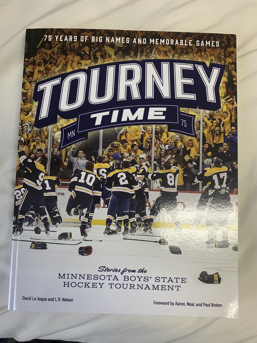 OnThePondShow's tweet photo. GIVEAWAY TIME!! Retweet and follow us to win this great book on the MN State High School Tournament! Stories from every past championship teams. Great book written by @David_LaVaque and Lauren Nelson. RT and follow us for a chance to win it. Very entertaining and great read! #OTP https://t.co/FtMMt8Xqxy