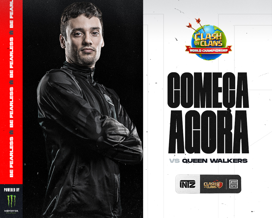 INTZ's tweet photo. [COC] GRANDE FINAL 🔥

Já está rolando a final valendo a vaga no mundial de @CoCEsports contra o time da Queen Walkers 🇨🇳. 🚀

📺 Acompanhe ao vivo em: https://t.co/oB7YHEijFs

Contamos com o apoio de todos os Intrépidos. ❤

#MonsterEnergyBR #GoINTZ #INTZCOC https://t.co/FvkohjxTmU