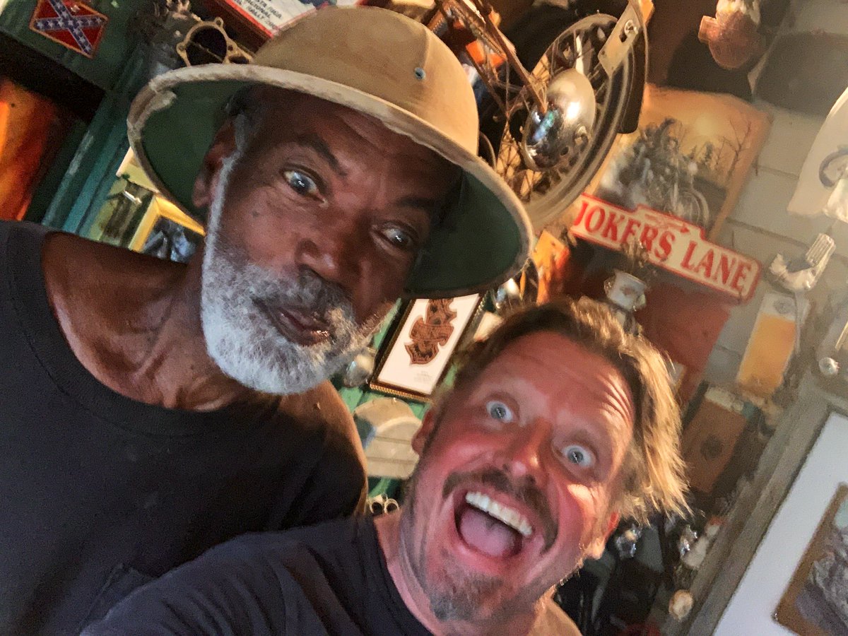 So lovely to meet Pachanga and see his amazing Harley Davison connection. <a href="/harleydavidson/">Harley-Davidson</a> <a href="/Apple/">Apple</a> @Belstaff <a href="/Rivian/">Rivian</a>