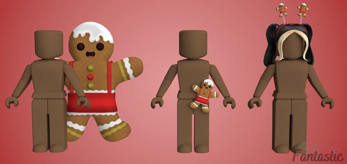 Heeyitsmartijn On Twitter Merry Christmas Yall Here Are The First Ugc Items That I Made For Christmas So Far A Gingerbread Collection There Is Also A 1 0 Version Will Be On The - twitter ugc roblox