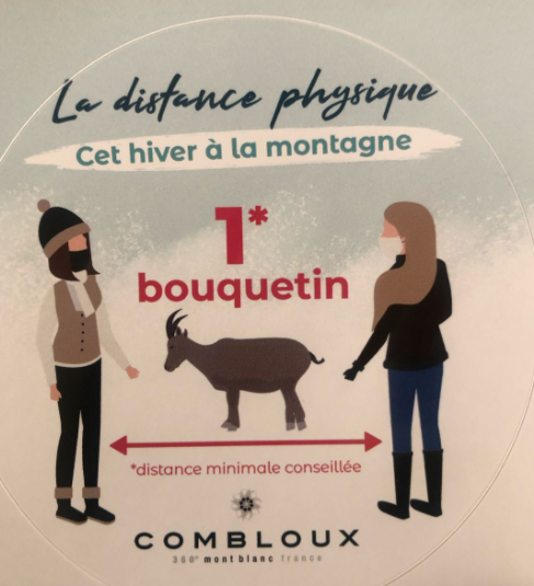 La distanciation physique sera l’une des clés d’un hiver serein, dans les villes comme dans les stations de ski et sur les pistes
On poursuit d'explorer les visuels humoristiques imaginés par l’office du tourisme de <a href="/combloux74/">combloux</a>