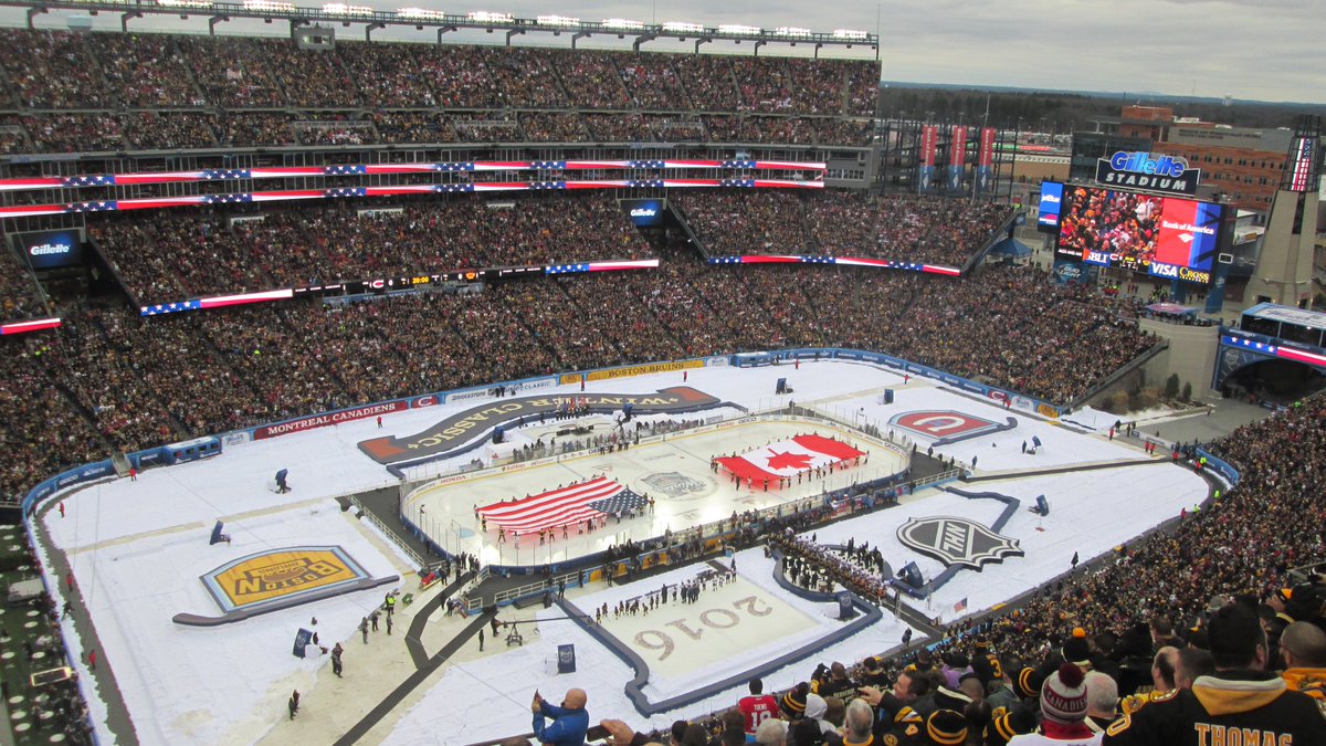 51. Gillette Stadium, Foxboro, MA. Home of the 2016 Winter Classic. The event was great, too bad the Bruins forgot to show up for this one. Of the three Winter Classics I've been to, the least memorable.