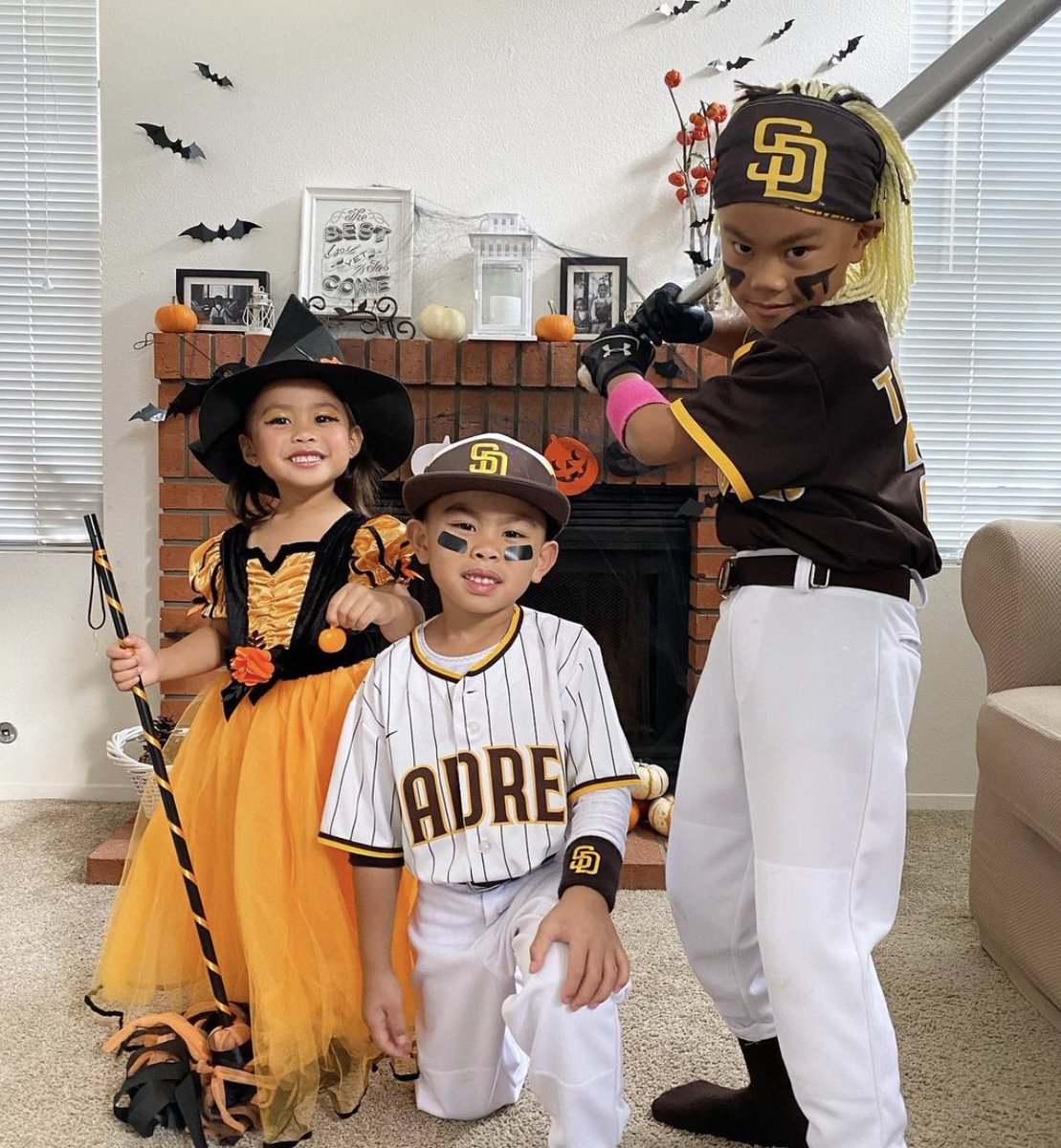 SB Nation on X: kids dressing up as Fernando Tatis Jr. for