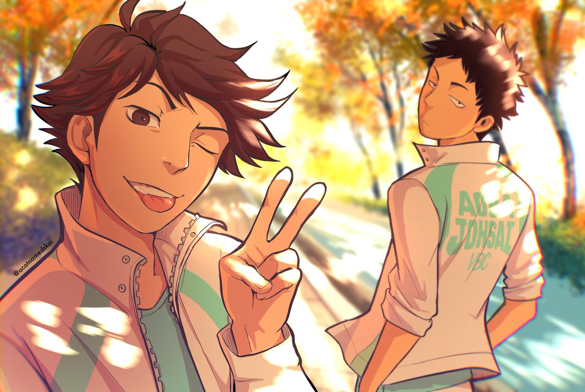 ACatNamedSkai's tweet photo. Some of my autumnal themed pieces all together cause why not!!
#haikyuu https://t.co/VMB8Xix06y