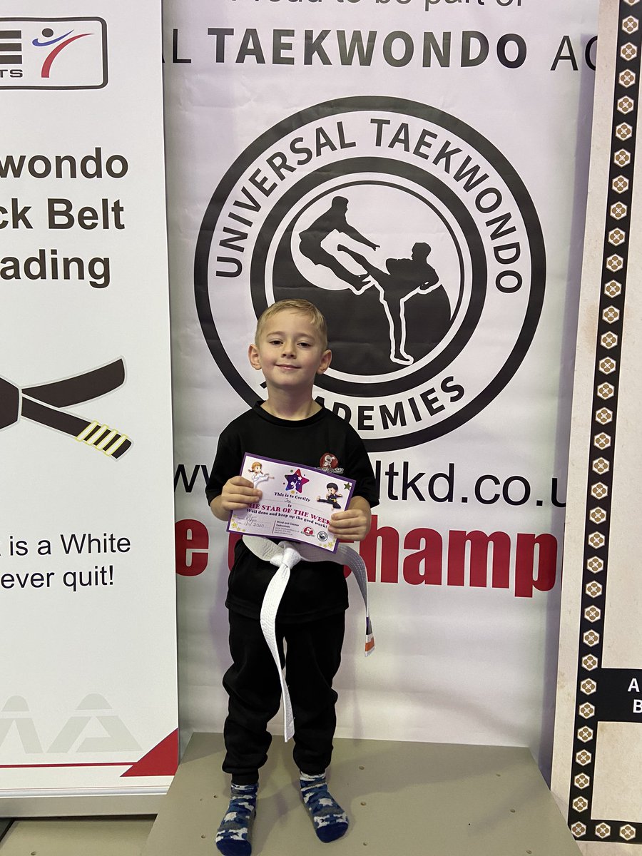 tkdwirral's tweet photo. A great morning of Taekwondo this morning at the Academy. Are ninjas were on fine form again today with catching and co-ordination Skilz . 
Well done to Emily,Mia and Joe for winning stars of the week 🌟
#proud #taekwondo #wirral https://t.co/IVR0UgyGbJ
