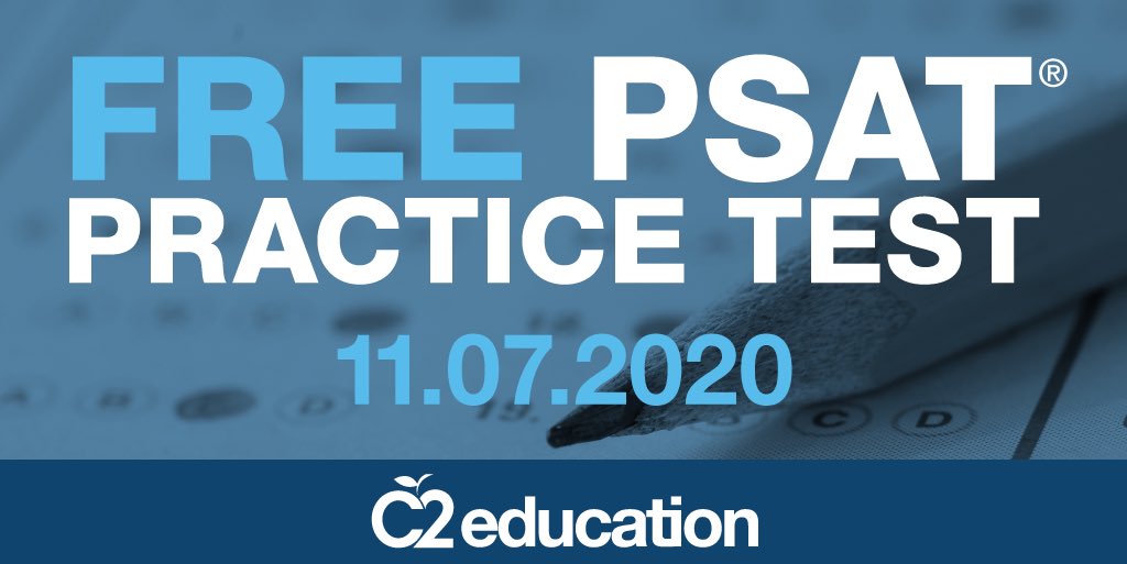 C2Sterling's tweet photo. Need to prepare for the January #PSAT?  Register to take our calibrated PSAT diagnostic test for free by contacting C2 Education of Sterling. Remember that the 11th grade PSAT is also the National Merit Scholarship Qualifying Test. https://t.co/6Z301syc0a