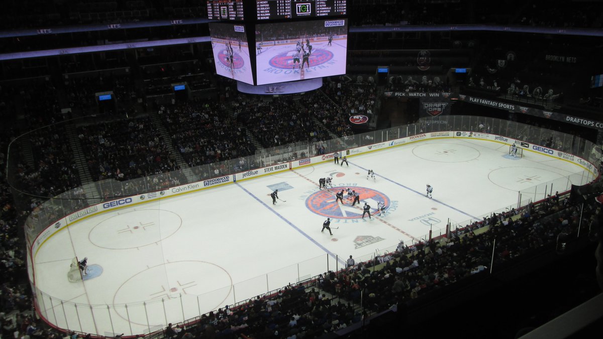 54. Barclays Center, Brooklyn, NY. Former home of the  @NYIslanders. Moving off the island to Brooklyn was a disaster (technically BKN is still on the island, I know). The arena was not suited to hockey, the suburban fans hated coming into the city. The team is back in the 'burbs