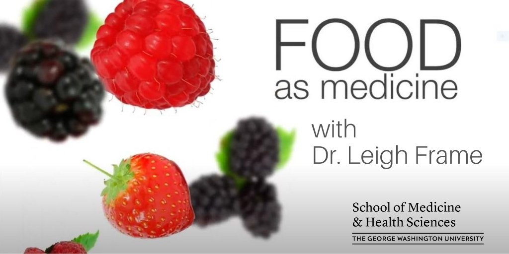 GWIntegrative's tweet photo. #GWSMHS #nutrition scientist
@PhD_Leigh Frame talks about all the ways what we do, & don't, eat affects our health, mood, & more in this "Food as Medicine" video. https://t.co/ZygZlAMHqH #GW_MFA #GWHospital #GWPCP #GWCancer #GWpublichealth #diet #inflammation #MedTwitter #MedEd https://t.co/H1nDF9PChE