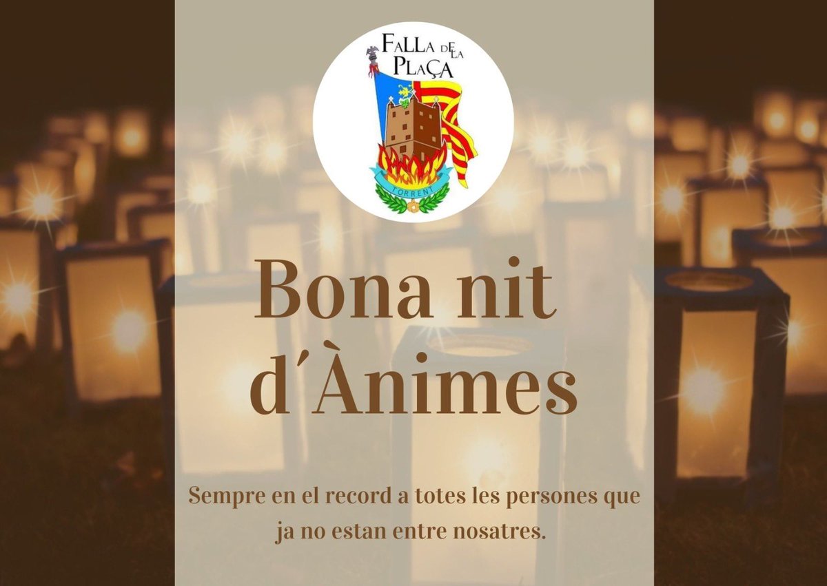 Sempre en les nostres tradicions. Bona nit d’ànimes.