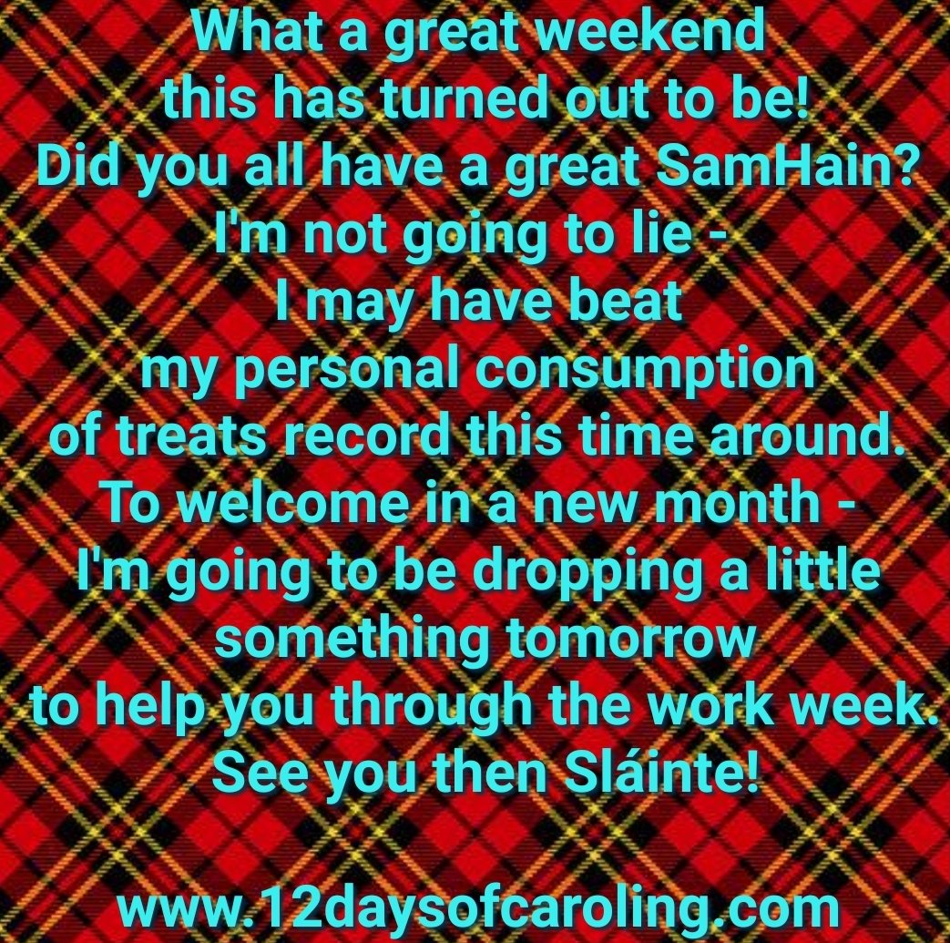 #Outlander #12OutlandishDays
#12DaysofCaroling