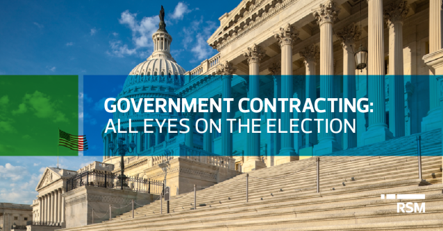 Uncertainty about the pandemic and election exacerbates the wait for 2021 budget appropriations. Government contractors are ready for any outcome. #RSM Senior Analyst <a href="/StephBPS/">Silvia</a> weighs in: rsm.buzz/3ege0RQ