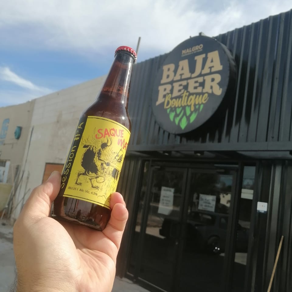 Hoy Mexicali es de #AltoChichorraje!! Ya puedes encontrar tus #SaqueMate en Baja Beer Boutique