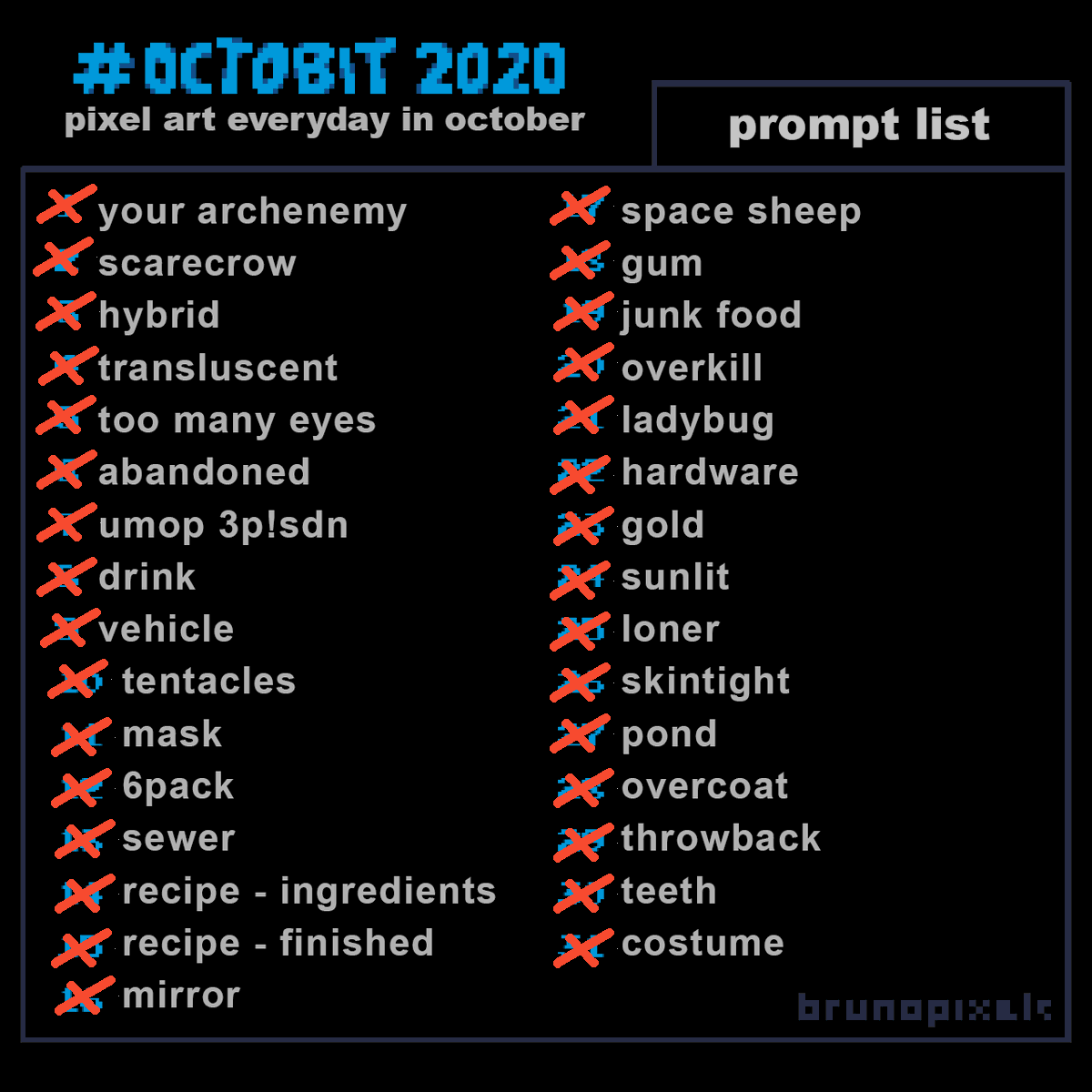 LoonRealmStudio's tweet photo. [Day 21-31] #Octobit2020

Failed keeping up this challenge due to needing to do other stuff and missing the latter part, but I decided to just go small resolution and still finish this anyway.. @_@

Maybe next time.. XD
 
#octobit | #pixelart | #PHixelart | #artPH | #aseprite https://t.co/2LiVDRDJrX