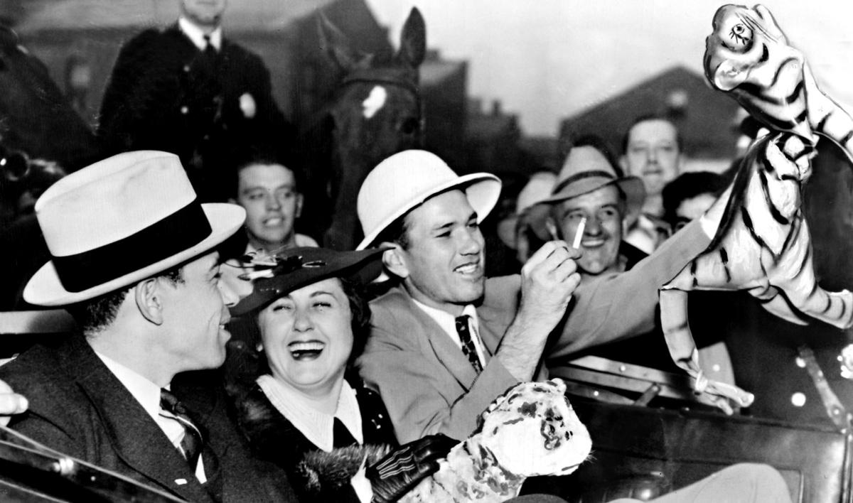 1934 - Beat the Detroit Tigers in 7 games to win 3rd World Series. (Dizzy and Daffy Dean)  #STLCard