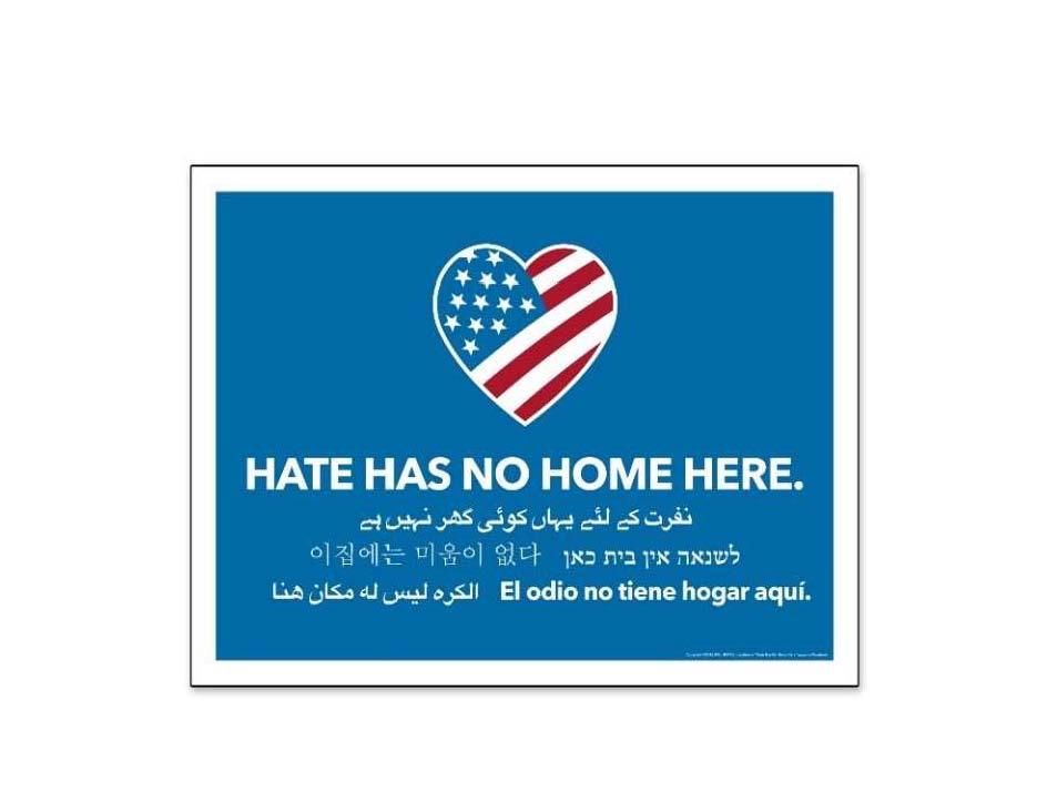 RCPS_MDC_VA's tweet photo. "Hate Will Have No Home Here":  The Board of Education, superintendent, and all Richmond County Public Schools staff value a diverse school community that is inviting, respectful, inclusive, equitable, and supportive. https://t.co/VEjGufDWrg