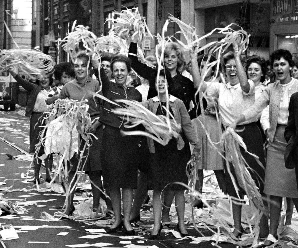 1964 - Beat the NY Yankees in 7 games to win 7th World Series.  #STLCards  