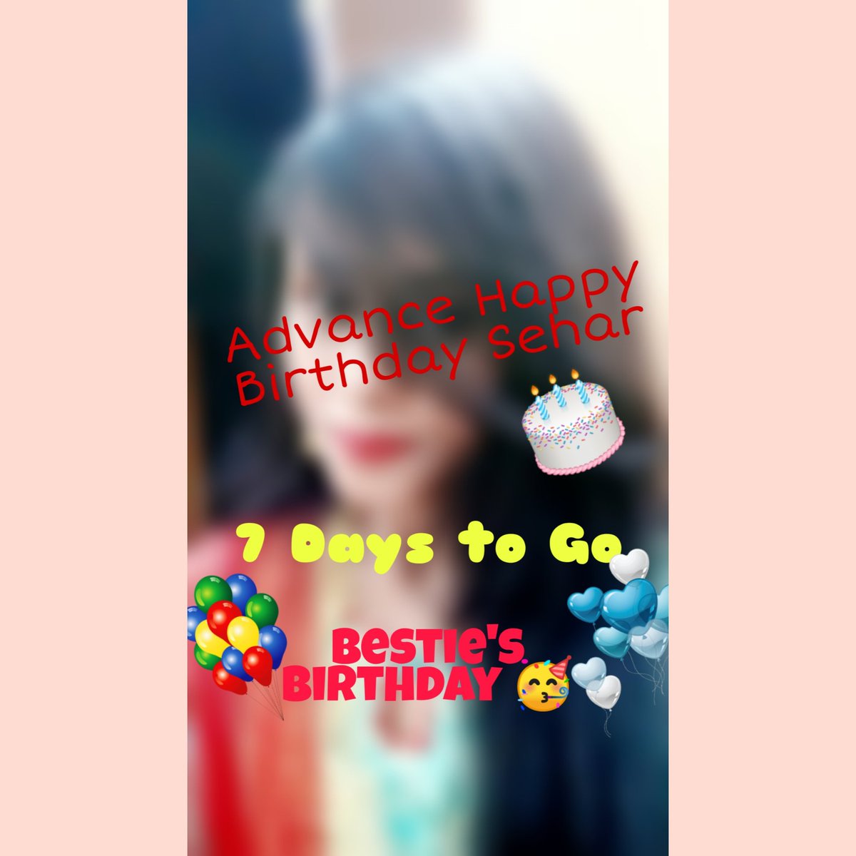 Veer__One8's tweet photo. Just a Week Away 😸🥳🎂
7days to go 😎🙌🏻❤️
Advance Happy Birthday Partner 🥳
#07Days #Partner 🤓
#SeharKaBirthday 🎂 https://t.co/5MMd7L0clx