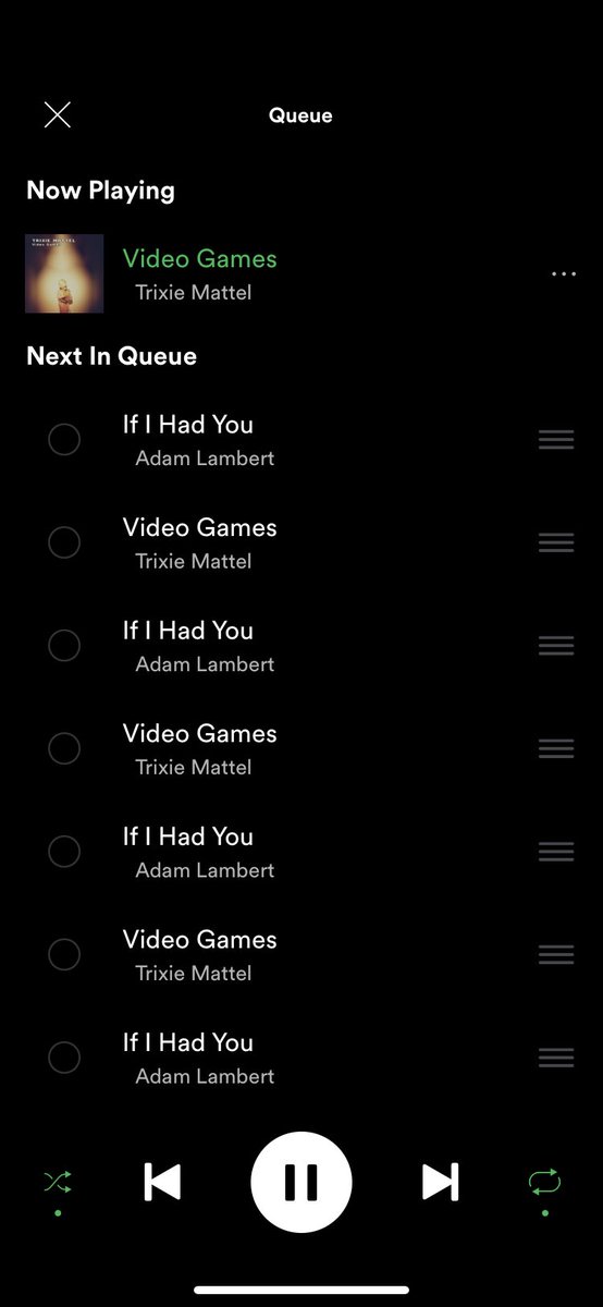 in some sort of mood today