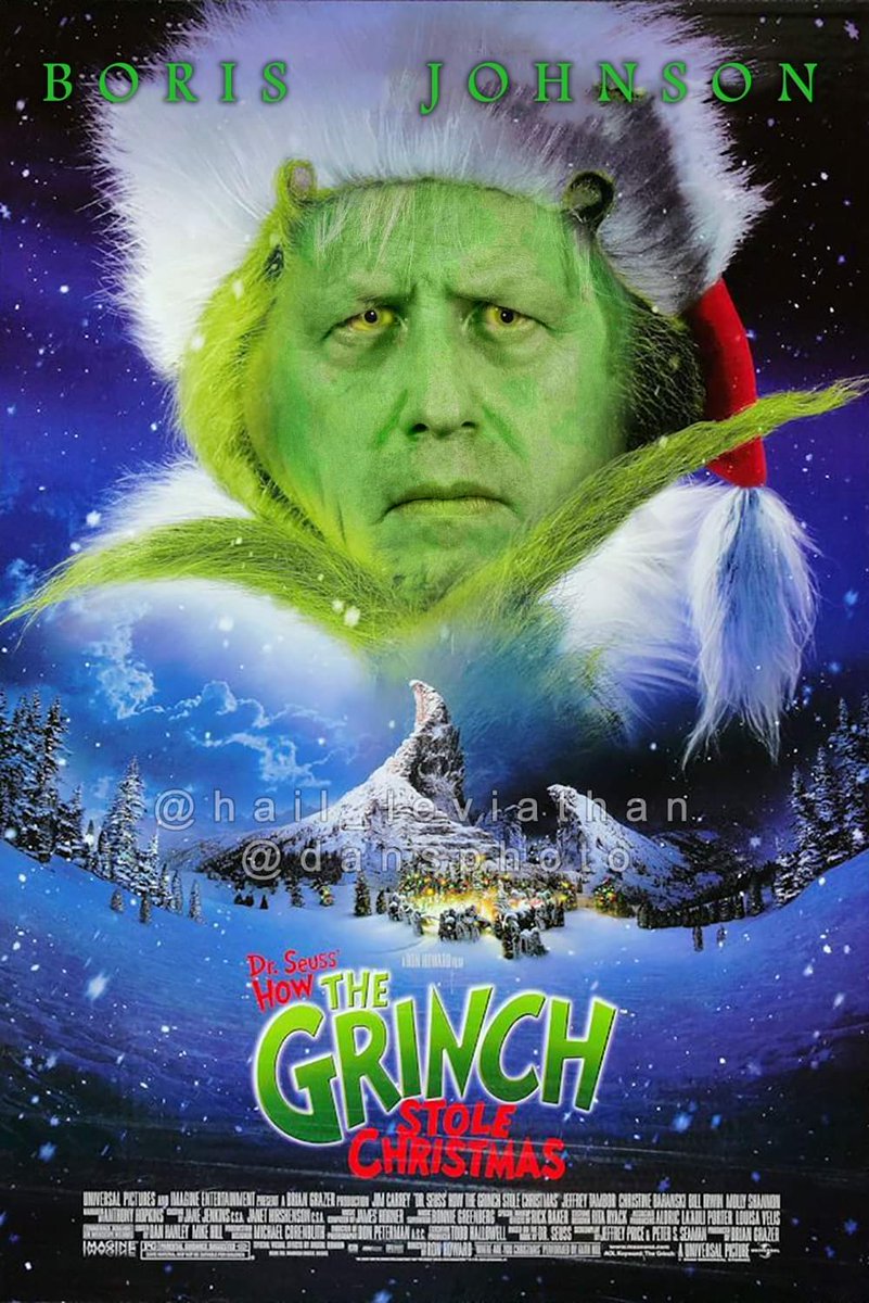 Hail_Leviathan's tweet photo. With #Lockdown2 undoubtedly about to ruin all of our Christmases, me and @Dansphoto1 give you our gift. 

#BorisJohnson #boristhegrinch
#Boris #lockdownUK #lockdown https://t.co/73OOEkxa5i
