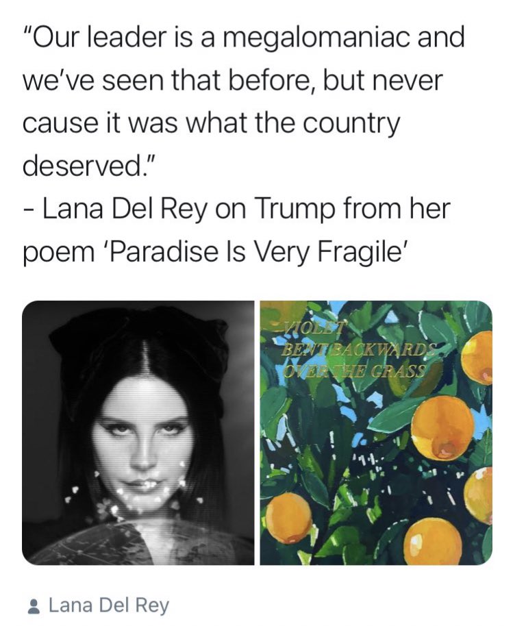 “Lana is a racist republican”Meanwhile when you hit them with the facts and proof that denounce that they get real quiet (a thread).