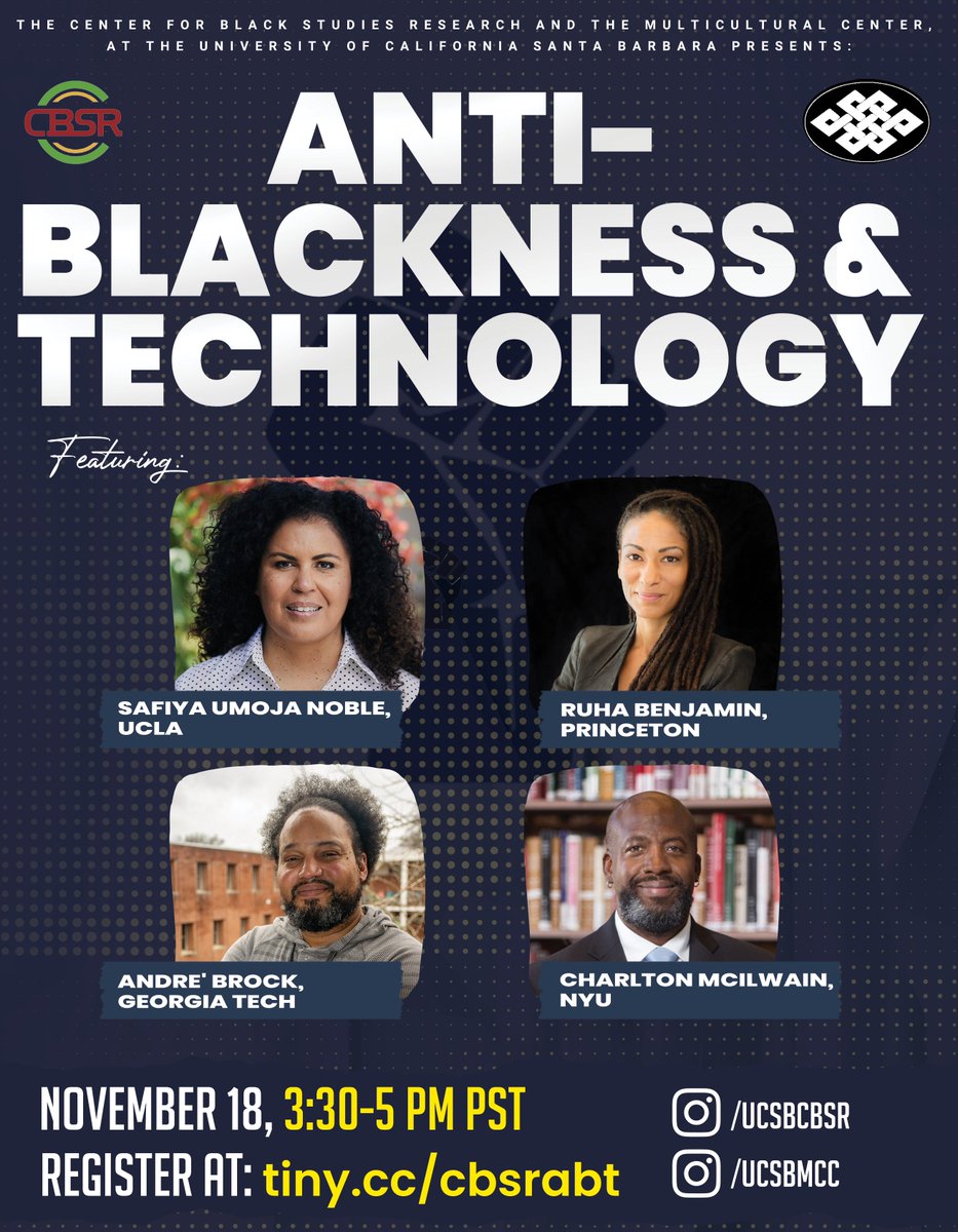 Center for Black Studies Research at UCSB tweet media