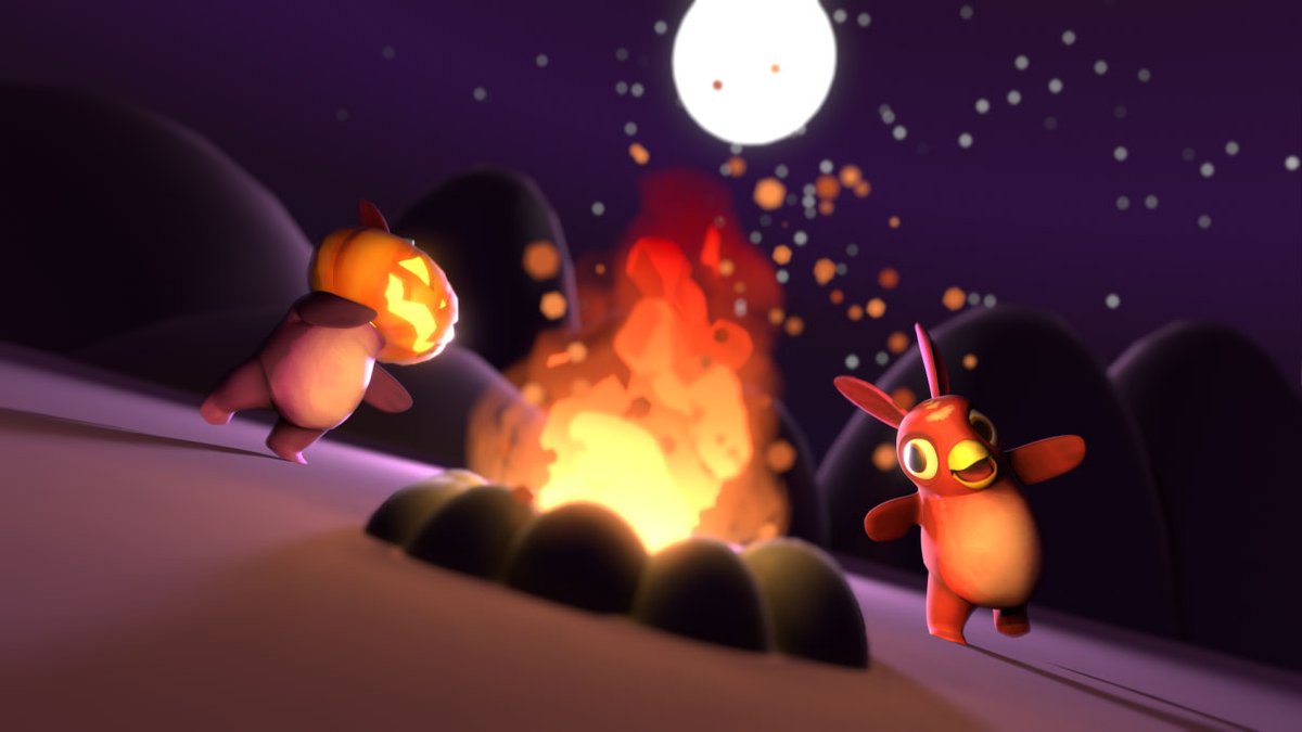 Hope everyone had a good weekend and a Spooky Halloween. Our Prabbits have been busy causing mischief and celebrating! 

#indiegames #indiedev #madewithunity