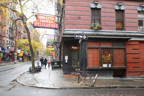 After you spend a few hours creek huntingBe sure to stop in to the Minetta Tavern and order the Black Label BurgerIt is consistently rated as one of the best burgers in the countryA mix of Short rib, Skirt, Brisket and dry-aged ribeye.