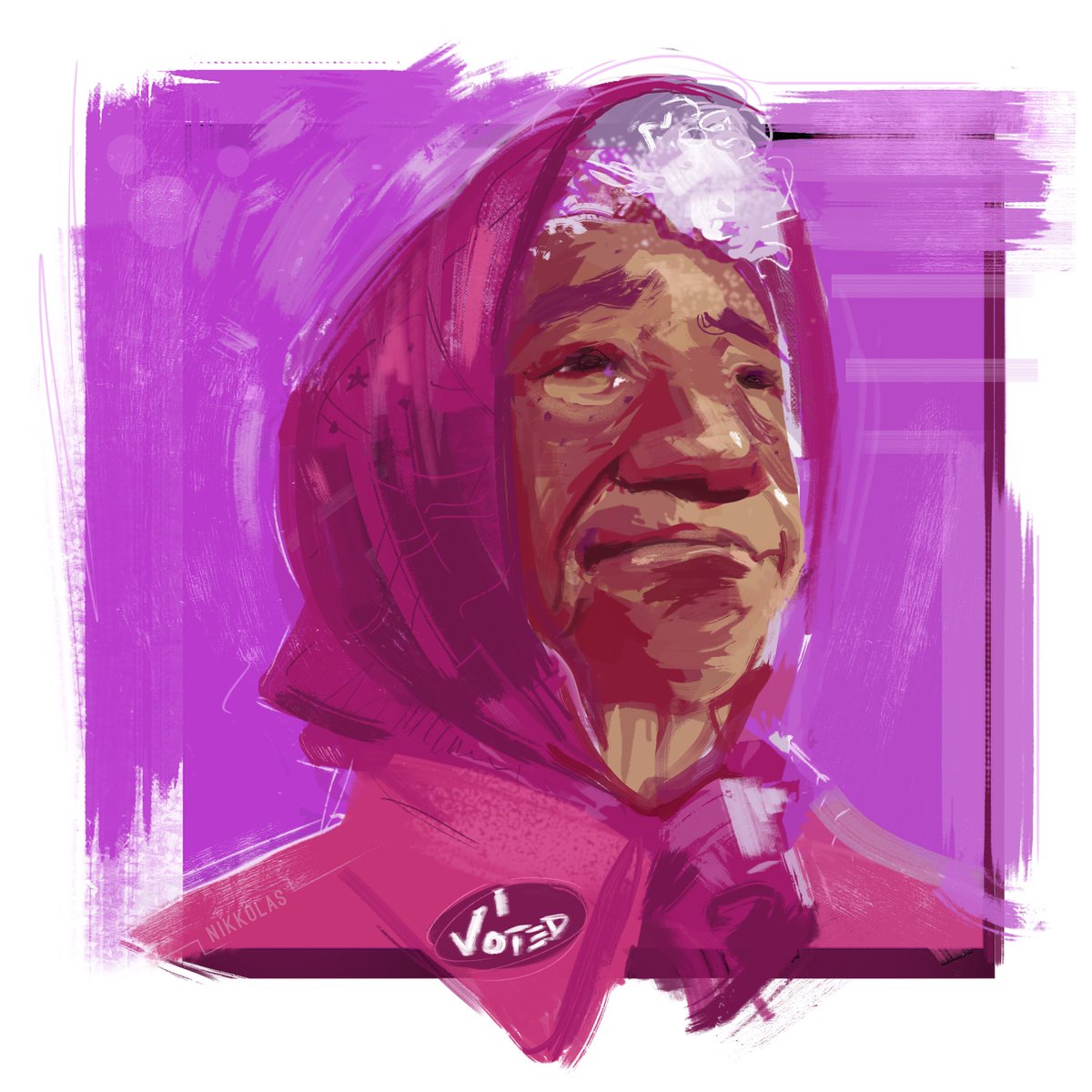 NIKKOLAS (@4nikkolas) on Twitter photo At 102 years young, Ora Smith voted.🇺🇸🗳✨
Her grandparents were enslaved.
Her parents were denied the right to vote, along with millions of other Americans.
#Vote for them👊🏾
TWO DAYS !
#Election2020
<a href="/QuentinYoumans/">Quentin Youmans, MD, MSc, FACC, FHFSA</a> At 102 years young, Ora Smith voted.🇺🇸🗳✨
Her grandparents were enslaved.
Her parents were denied the right to vote, along with millions of other Americans.
#Vote for them👊🏾
TWO DAYS !
#Election2020
<a href="/QuentinYoumans/">Quentin Youmans, MD, MSc, FACC, FHFSA</a>