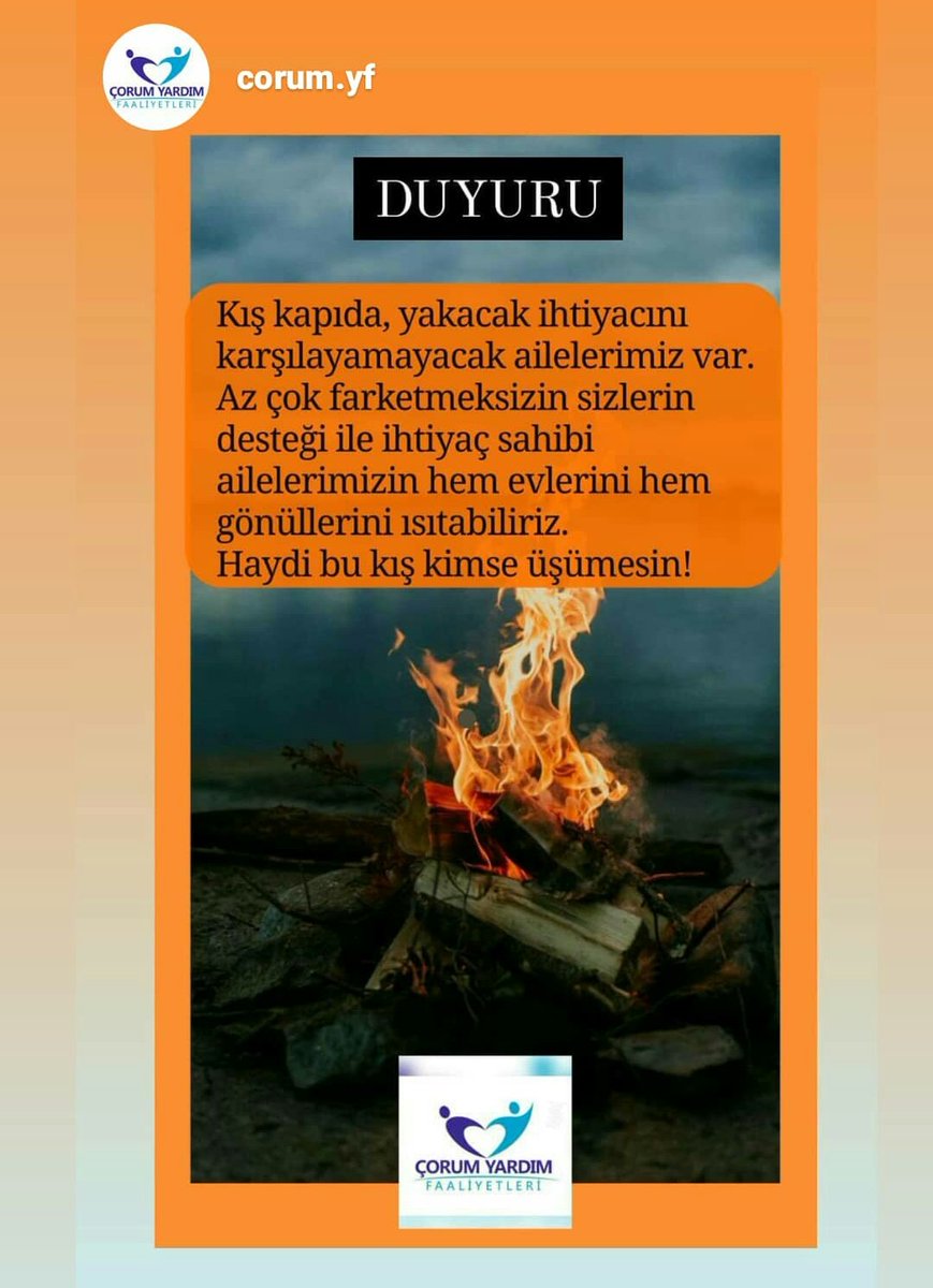 CorumYf's tweet photo. Haydi bu kış kimse üşümesin!
Az çok demeden destek olalım🌸
#teşviket
#yardım
#çorum https://t.co/HTqERqHq52