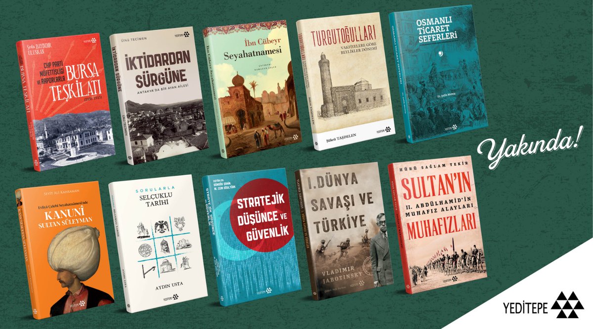 Yeni kitaplarımızı sizlerle buluşturmak için gün sayıyoruz, yakında tüm kitapçılarda bulabilirsiniz.