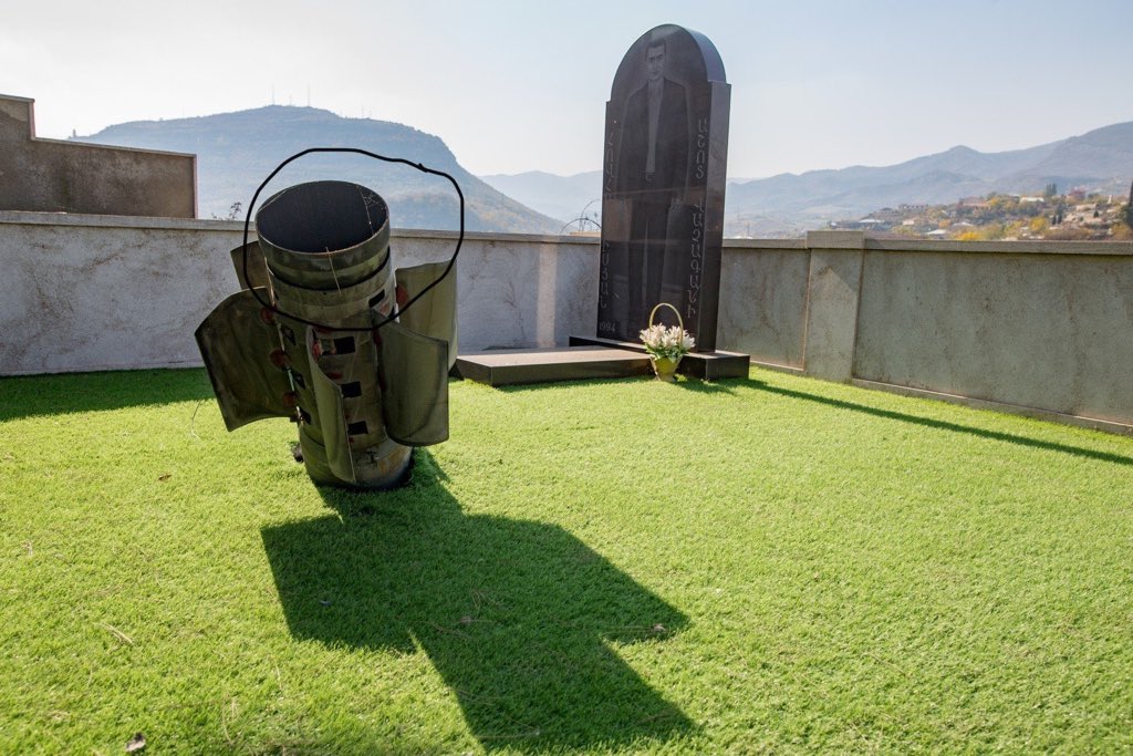 fismailzade's tweet photo. Armenian forces forgot to clean up spider net from fake missile https://t.co/d2IjF6nFYe