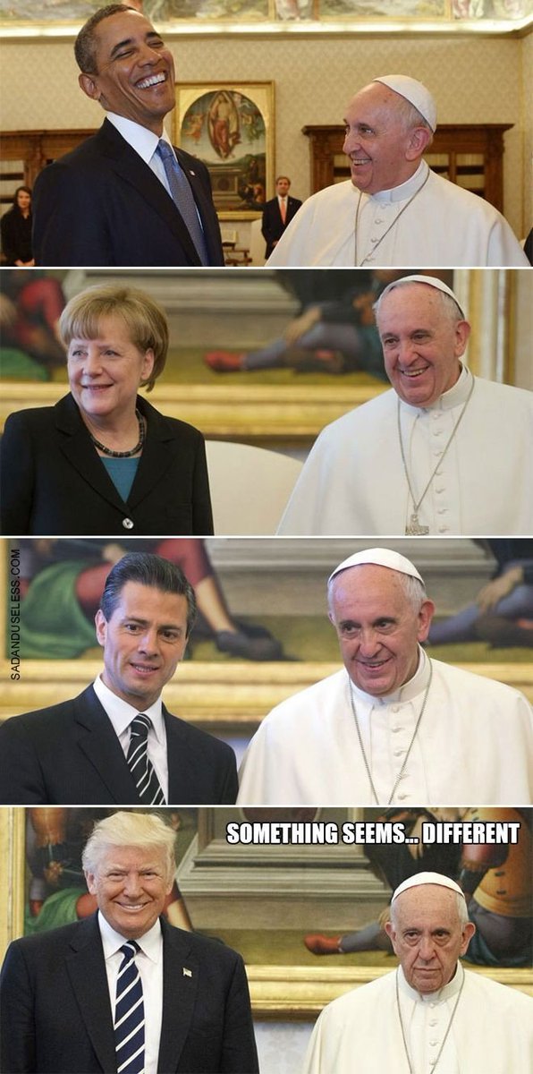MQspain's tweet photo. Pope is finished! https://t.co/kWlUDx2ezL