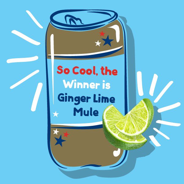 The people have spoken and we are excited. So cool, the winner is Ginger Lime Mule! The new Polar Seltzer 12-oz can will be heading to stores early 2021.
#PolarSeltzer #GingerLimeMule #Yum #GoVote