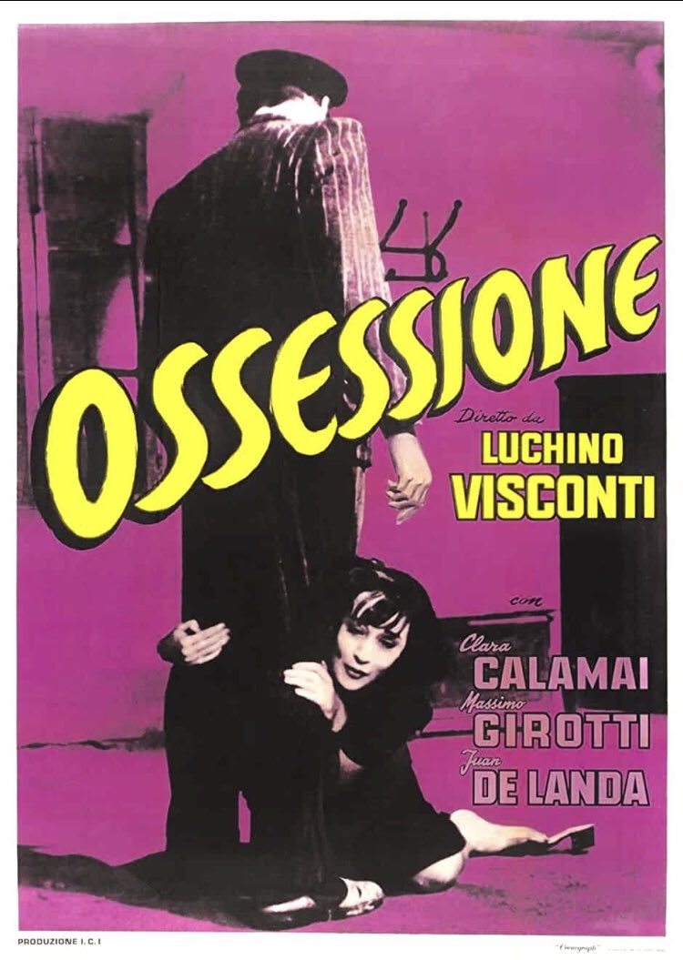 Public Service Announcement: Ossessione, Visconti’s 1943 version of The Postman Always Rings Twice, is currently available on Amazon Prime.  #Noirvember